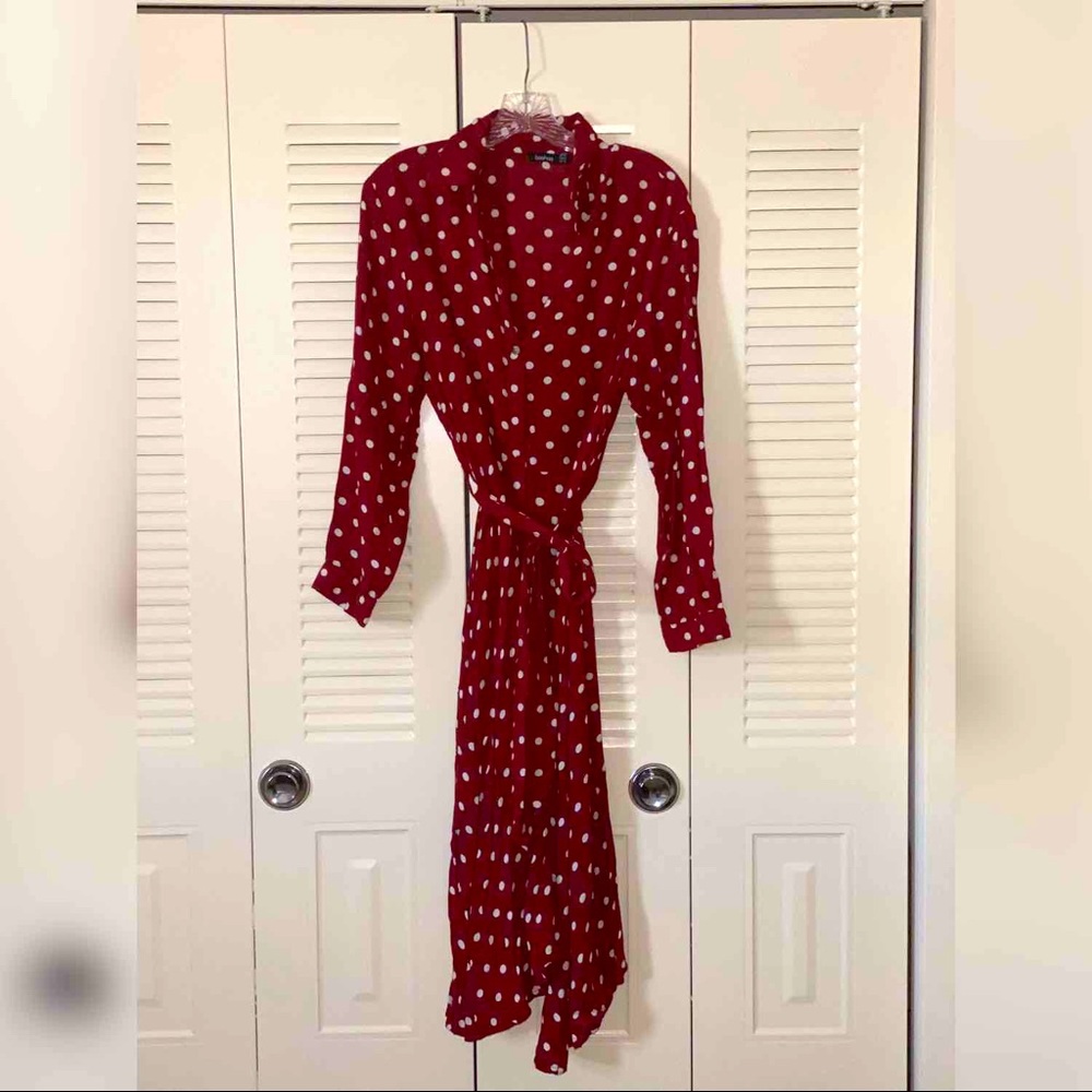 Polka Dot Maxi Dress
